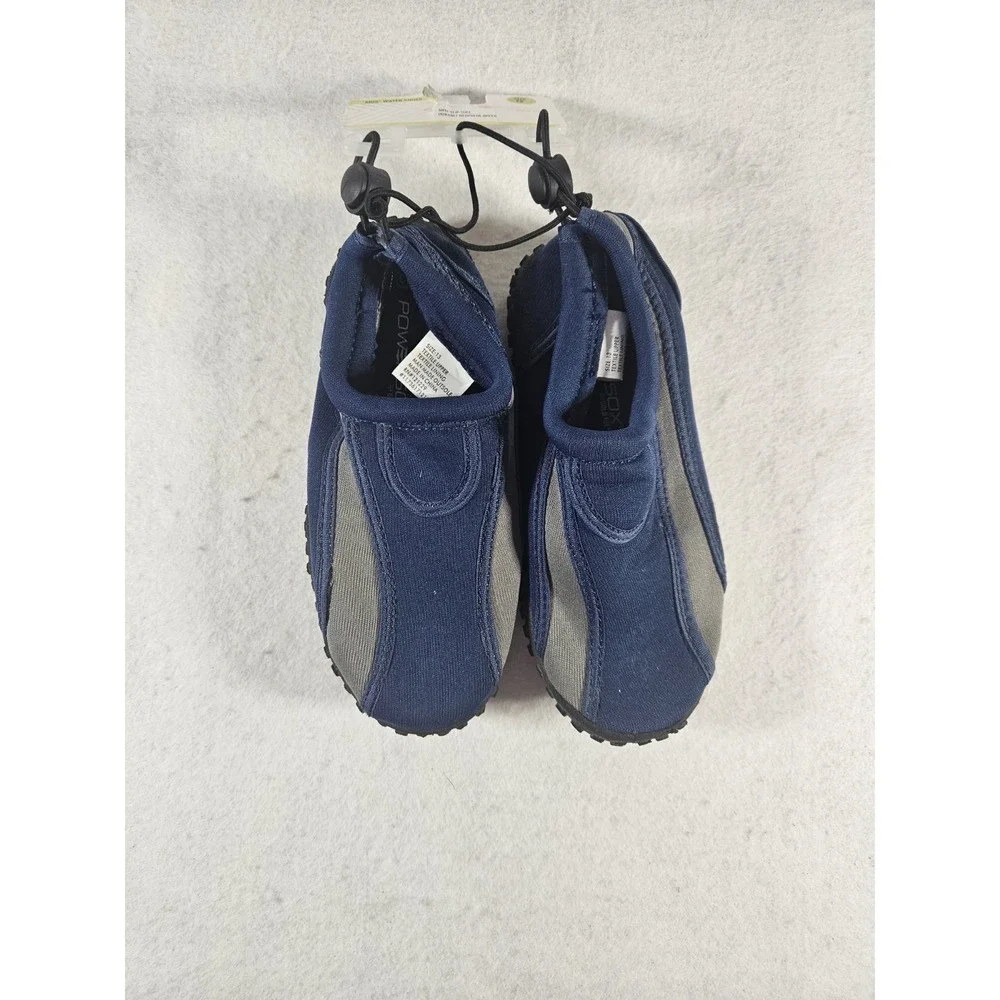 Gold Toe PowerSOX Kids Water Shoes Size 13 NWT Navy Blue Aqua Socks Beach Pool